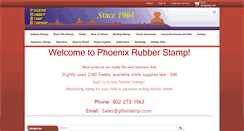 Desktop Screenshot of phxstamp.com